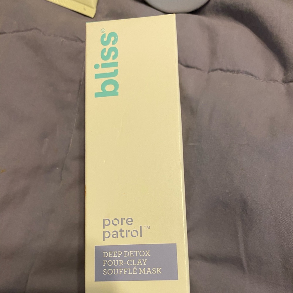 Bliss Pore Patrol clay soufflé
